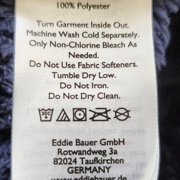 Eddie Bauer Fleece  NWT - Picture 8 of 9